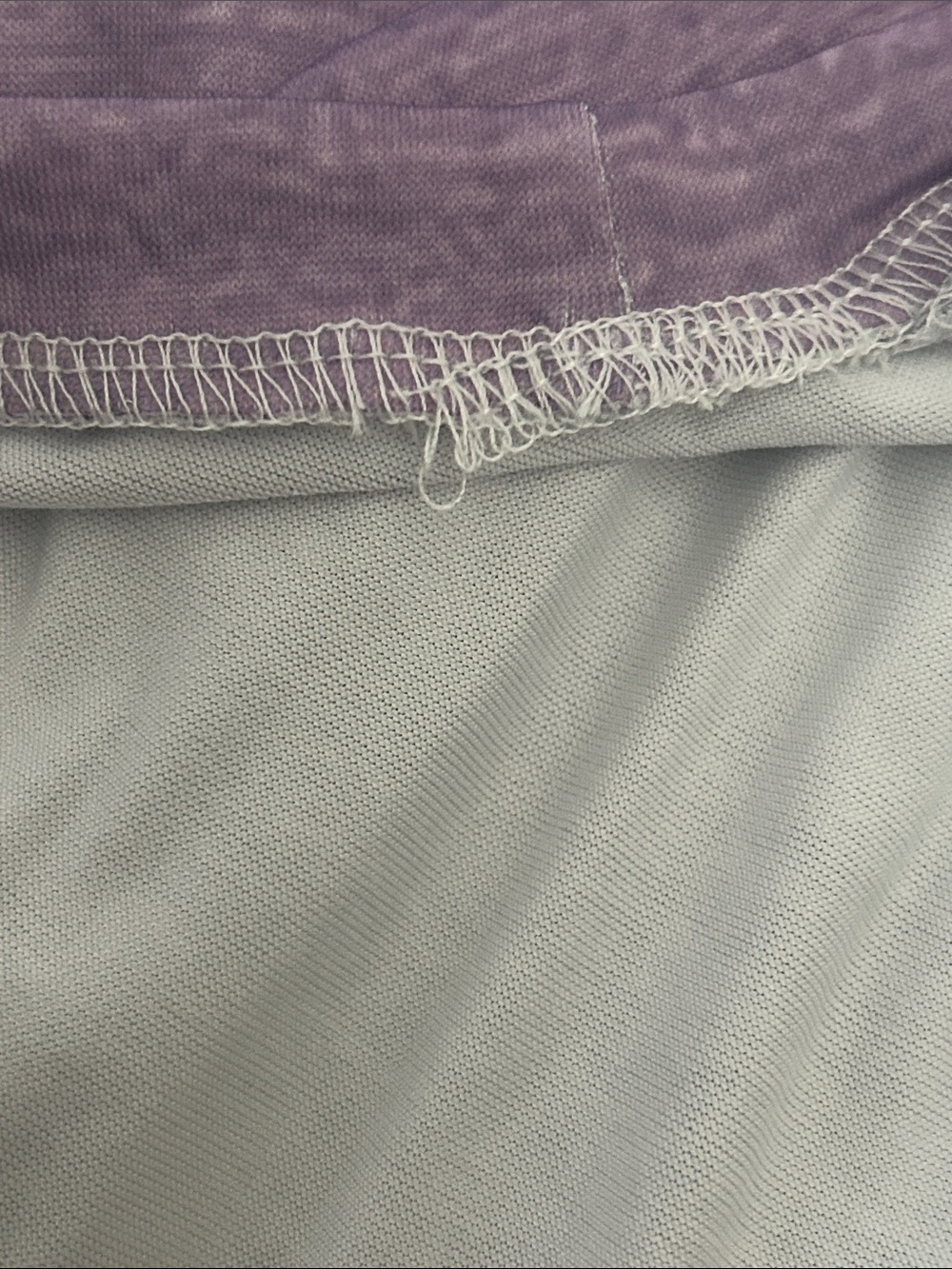 Purple short-sleeve shirt featuring a large floral & leaf peace sign graphic 1X - Picture 8 of 10